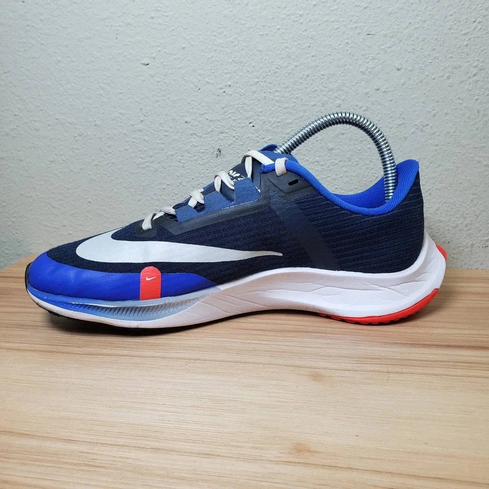 Nike Men's 6 Air Zoom Rival Fly 3 Running Shoes Obsidian Blue Racer Gym Sporty